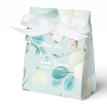 Casamento Floral Branco Turquesa Personalizado