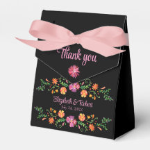 Casamento Floral da Festa Mexicana Preta
