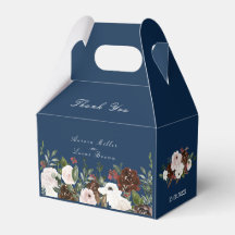 Casamento Floral de Cor de Água Blush Marinho Azul