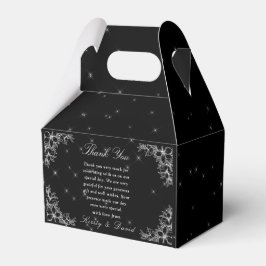 Caixinha De Lembrancinhas Casamento Floral do Ornamentado Branco