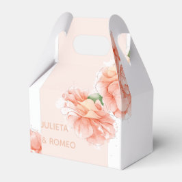 Caixinha De Lembrancinhas Casamento Floral Moderno Obrigado