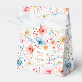 Caixinha De Lembrancinhas Casamento Floral Romântico Boho