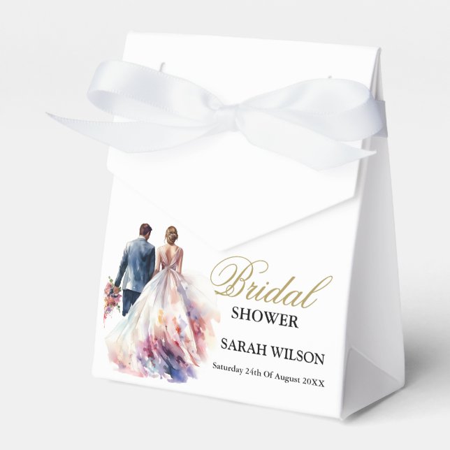 Caixinha De Lembrancinhas Casamento Floral Rustic Rosa Boho (Frente)