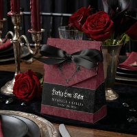 Casamento Gothic Black Raven Wine Darkly Ever Afte