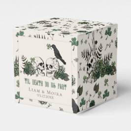 Caixinha De Lembrancinhas Casamento Irlandês Floral Dia de São Patrício Crân