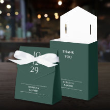 Casamento Minimalista Verde Esmeralda em Data Espe