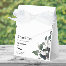 Caixinha De Lembrancinhas Casamento Moderno Eucalyptus