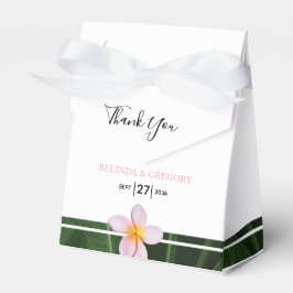 Caixinha De Lembrancinhas Casamento Pink Frangipani Plumeria