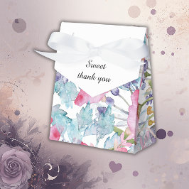 Caixinha De Lembrancinhas casamento romântico de flores silvestres