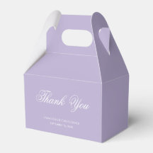 Casamento Roxo Lavanda Simples Roteiro Obrigado 