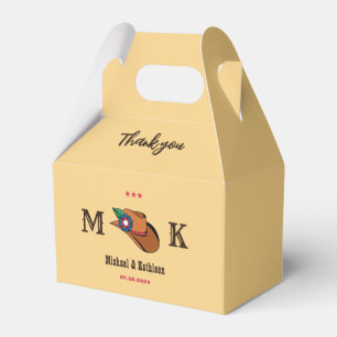 Caixinha De Lembrancinhas Casamento Russo Do País Do Chapéu Floral Ocidental