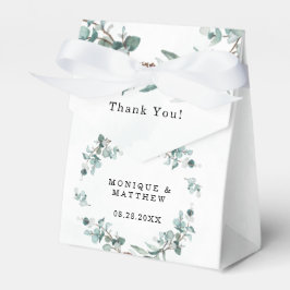 Caixinha De Lembrancinhas Casamento Russo Dusty Blue Eucalyptus Greenery