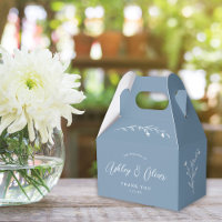 Casamento Rustic Boho Dusty Blue Wildflower