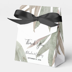 Caixinha De Lembrancinhas Casamento Rustic Eucalyptus Leaf