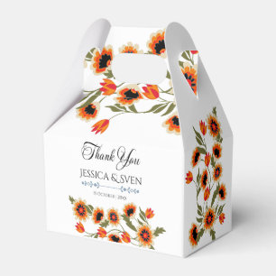 Caixinha De Lembrancinhas Casamento Rustic Floral Escandinávia Inspirado Fol
