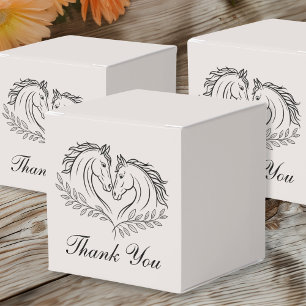 Caixinha De Lembrancinhas Casamento Rustic Horse Country Western Obrigado
