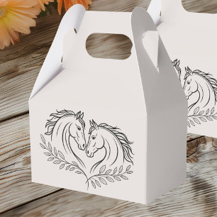 Caixinha De Lembrancinhas Casamento Rustic Horse Love Country Western