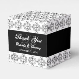 Caixinha De Lembrancinhas Casamento tema damasco de Vintagem da Caligrafia P