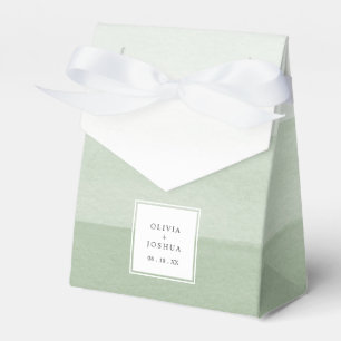Caixinha De Lembrancinhas Casamento Verde Elegante