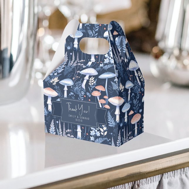 Caixinha De Lembrancinhas Casamento Wild & Whimsical Obrigado ID1110 (Criador carregado)