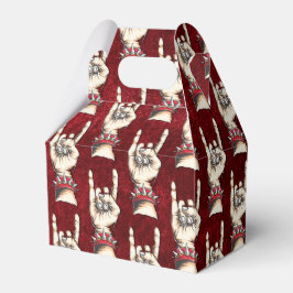 Caixinha De Lembrancinhas Cavalos Vermelhos para Cima