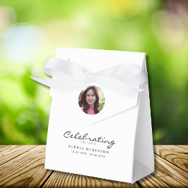 Caixinha De Lembrancinhas Celebração de Vida em Foto Lembrança Memorial