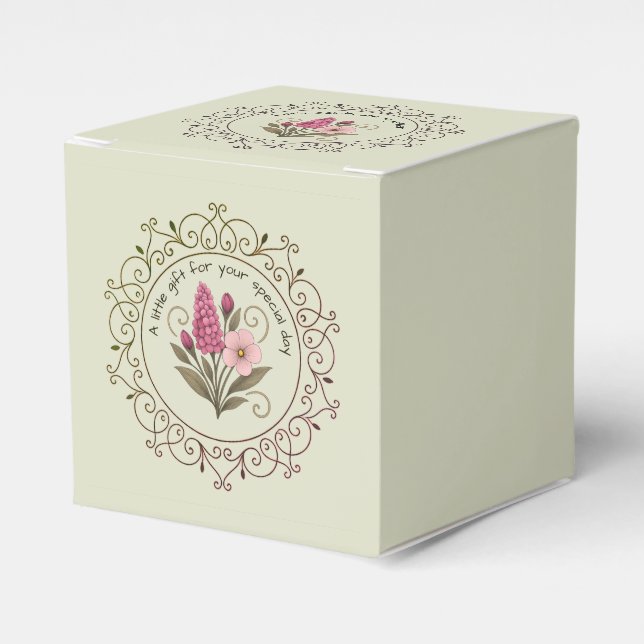 Caixinha De Lembrancinhas Celebrate in Style – Elegant Balloon Gift Box (Frente)