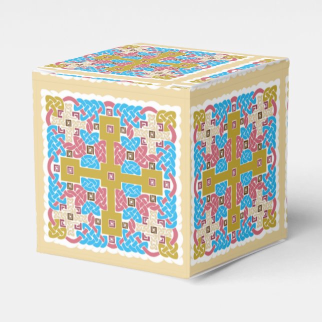 Caixinha De Lembrancinhas Celtic Donegal (Frente)