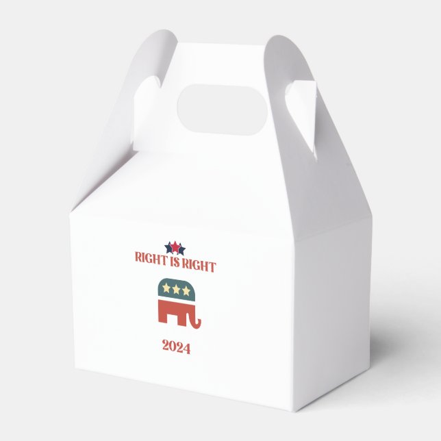 CAIXINHA DE LEMBRANCINHAS CERTO É O CONSERVADOR REPUBLICANO 2024 (Frente)