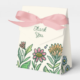 Caixinha De Lembrancinhas Chá de Bebê Artístico Colorido Escandinavo