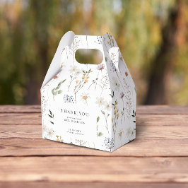 Caixinha De Lembrancinhas Chá de Bebê Boho Flor de Campo