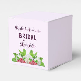 Caixinha De Lembrancinhas Chá de Bebê da Dahlia do Jardim