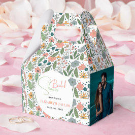 Caixinha De Lembrancinhas Chá de Bebê de Flor Retro Fofo 