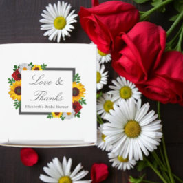 Caixinha De Lembrancinhas Chá de Bebê de Flores Tradicionais