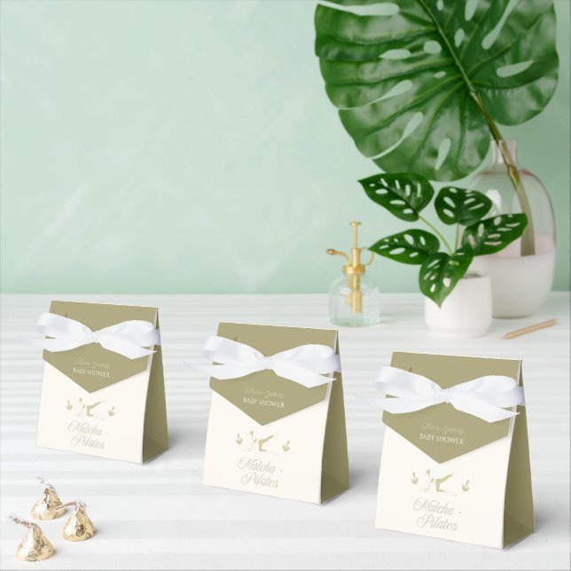 Caixinha De Lembrancinhas Chá de bebê de pilates feito à mão (Múltiplo)