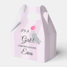 Chá de Bebê Menina 10cm x 6cm x 13cm
