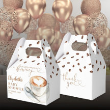 Chá de Bebê Tema Café Little Bean