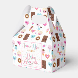 Caixinha De Lembrancinhas Chá de fraldas Bonito de Doce e Tratamentos