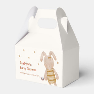 Caixinha De Lembrancinhas Chá de fraldas Bonito Minimalista Boho Bunny Toy