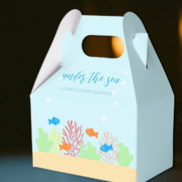 Caixinha De Lembrancinhas Chá de fraldas da Vida do Mar