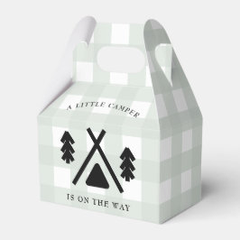 Caixinha De Lembrancinhas Chá de fraldas de acampamento