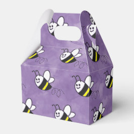 Caixinha De Lembrancinhas Chá de fraldas de Aquarela com Pequeno Padrão de A