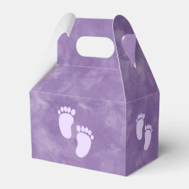 Caixinha De Lembrancinhas Chá de fraldas de Aquarela Puro Personalizado