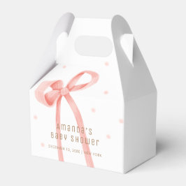 Caixinha De Lembrancinhas Chá de fraldas de Arco de Bolinhas bonito