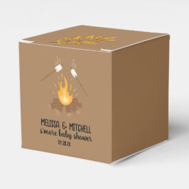 Caixinha De Lembrancinhas Chá de fraldas de fogueira mais obrigado