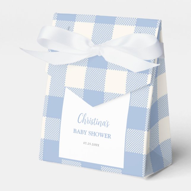 Caixinha De Lembrancinhas Chá de fraldas de Menino Cultivado Localmente (Frente)