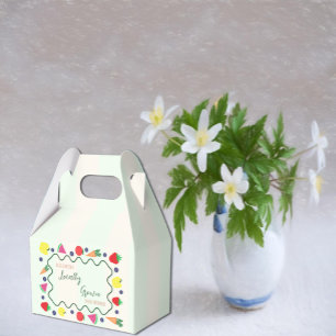 Caixinha De Lembrancinhas Chá de fraldas de mercado do agricultor com cresci