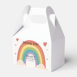 Caixinha De Lembrancinhas Chá de fraldas de presentes personalizados Obrigad