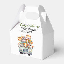 Chá de fraldas de Rapazes da Selva Tropical Safari