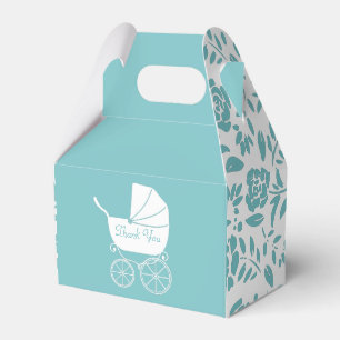 Caixinha De Lembrancinhas Chá de fraldas de Vintage Blue Boy